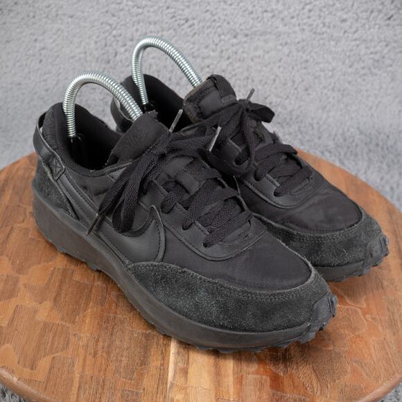 Nike Other - Nike Waffle Debut Triple Black Athletc Shoes Mens 6.5 Wmns 8 Sneakers DH9522-002